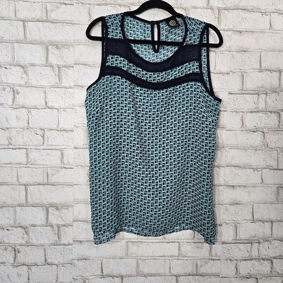 Bobeau printed tank top - Picture 1 of 12